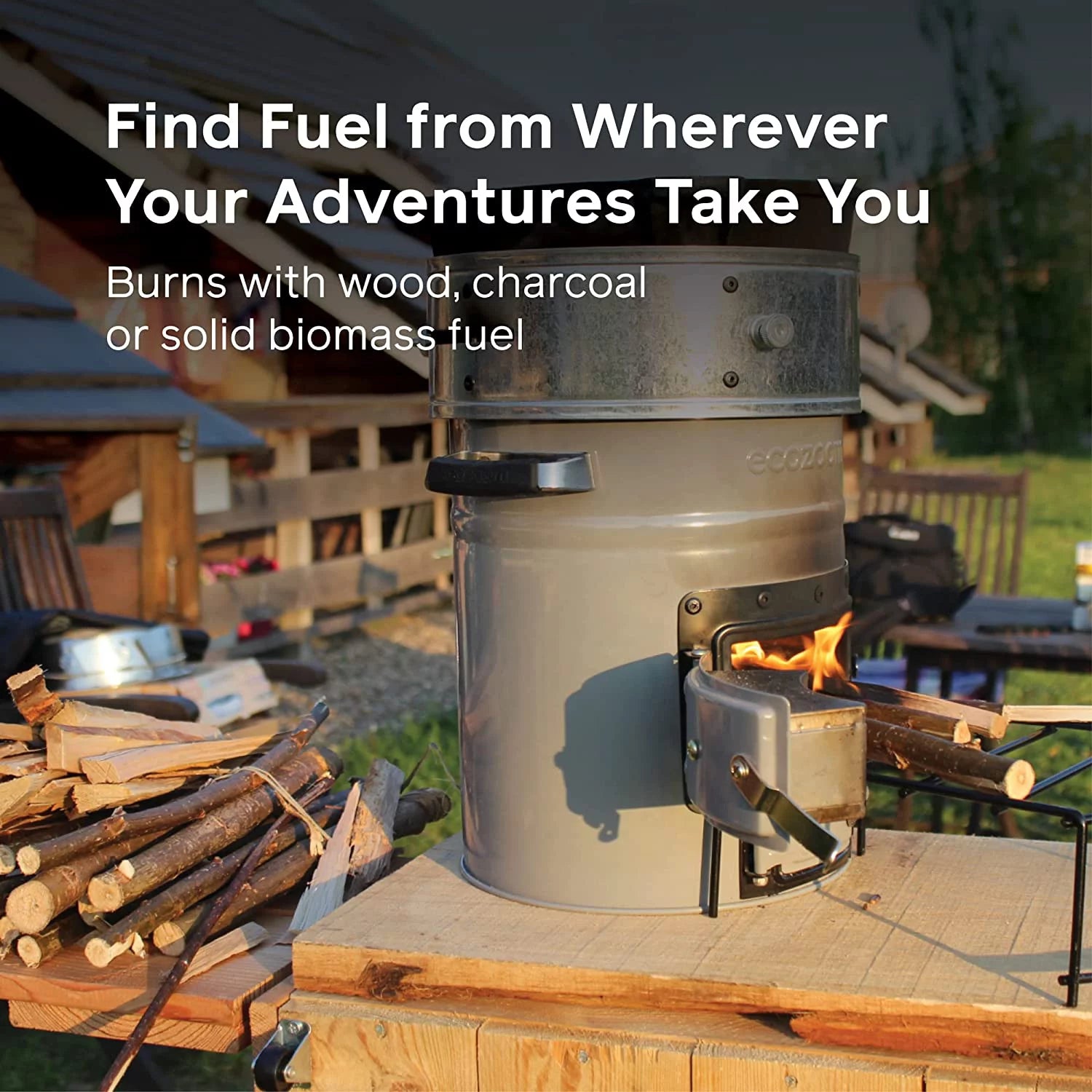 Portable Dual-Fuel Camp Stove Z8908