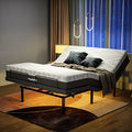 Adjustable Twin XL Electric Bed Frame with Wireless Remote S387347