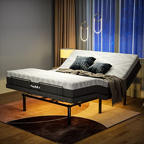 Adjustable Twin XL Electric Bed Frame with Wireless Remote S387347