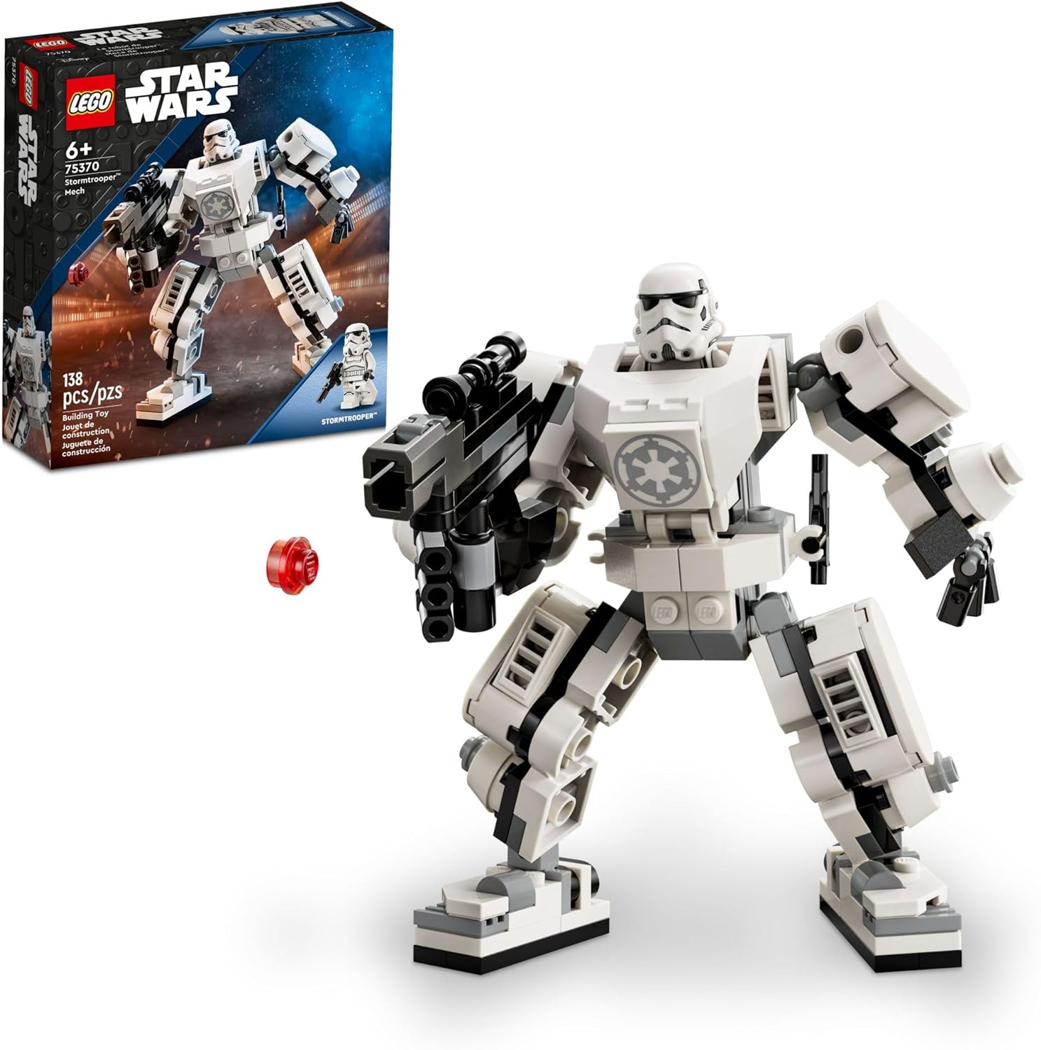 LEGO Star Wars Stormtrooper Mech 75370 Buildable Action Figure E208801