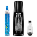 Black Sparkling Water Maker Bundle Kit S71341