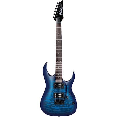 Transparent Blue Burst Electric Guitar A187