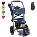 Electric Pressure Washer, 3000 Max PSI, 1.76 Max GPM, Induction Motor, Onboard Soap Tank, Spray Gun and Wand, 5 Nozzle Set S427