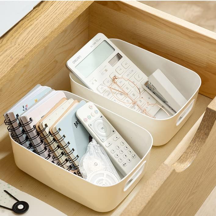 Plastic Storage Baskets with Handle C294