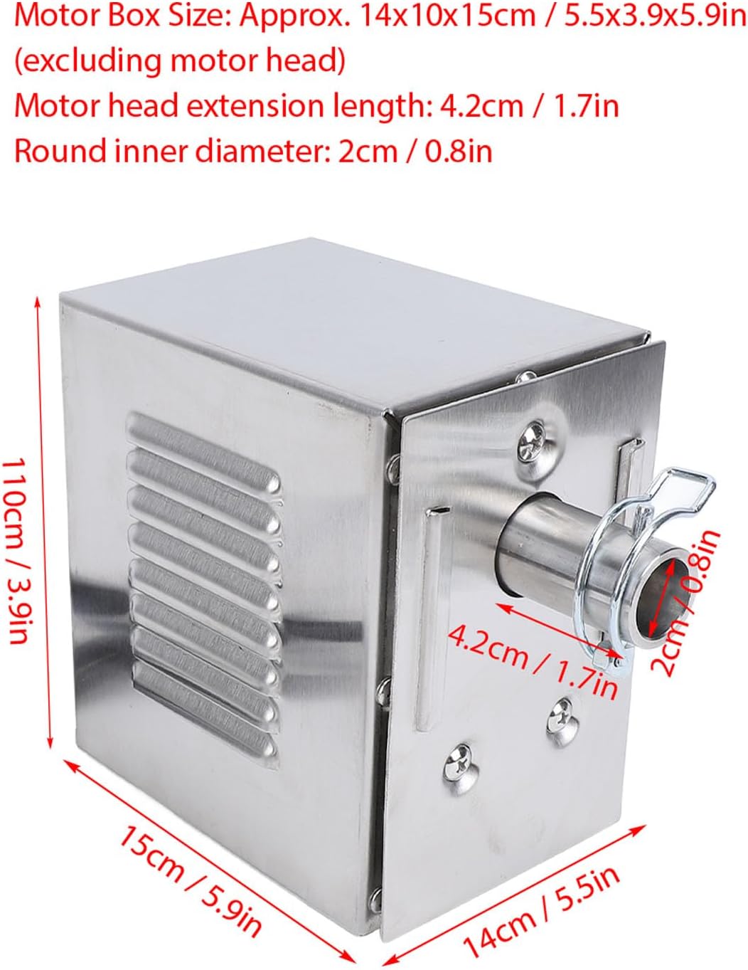 Stainless Steel Electric Grill Rotisserie Motor W206350