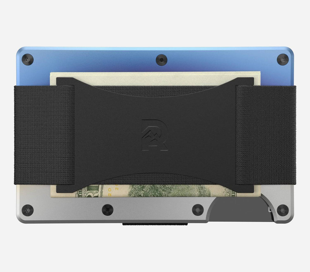 Titanium Cash Strap Wallet F929