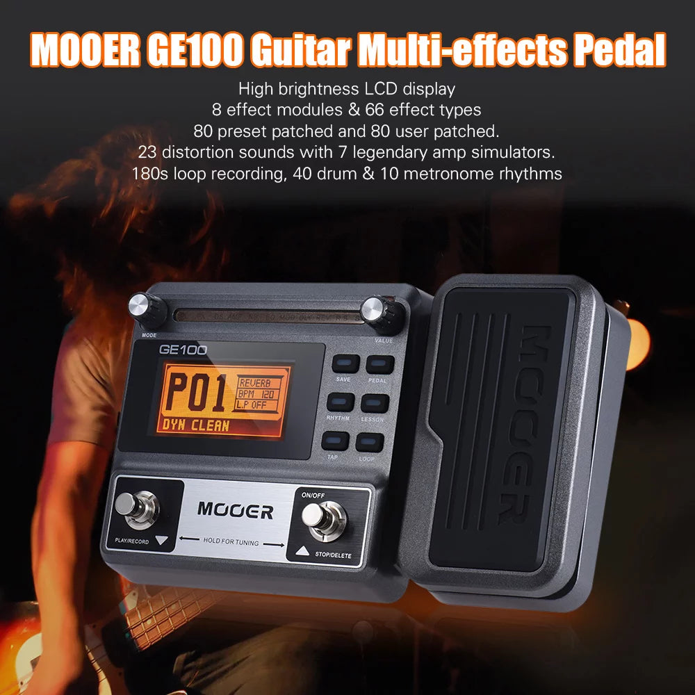 Guitar Multi-effects Processor with Loop Recording K1779