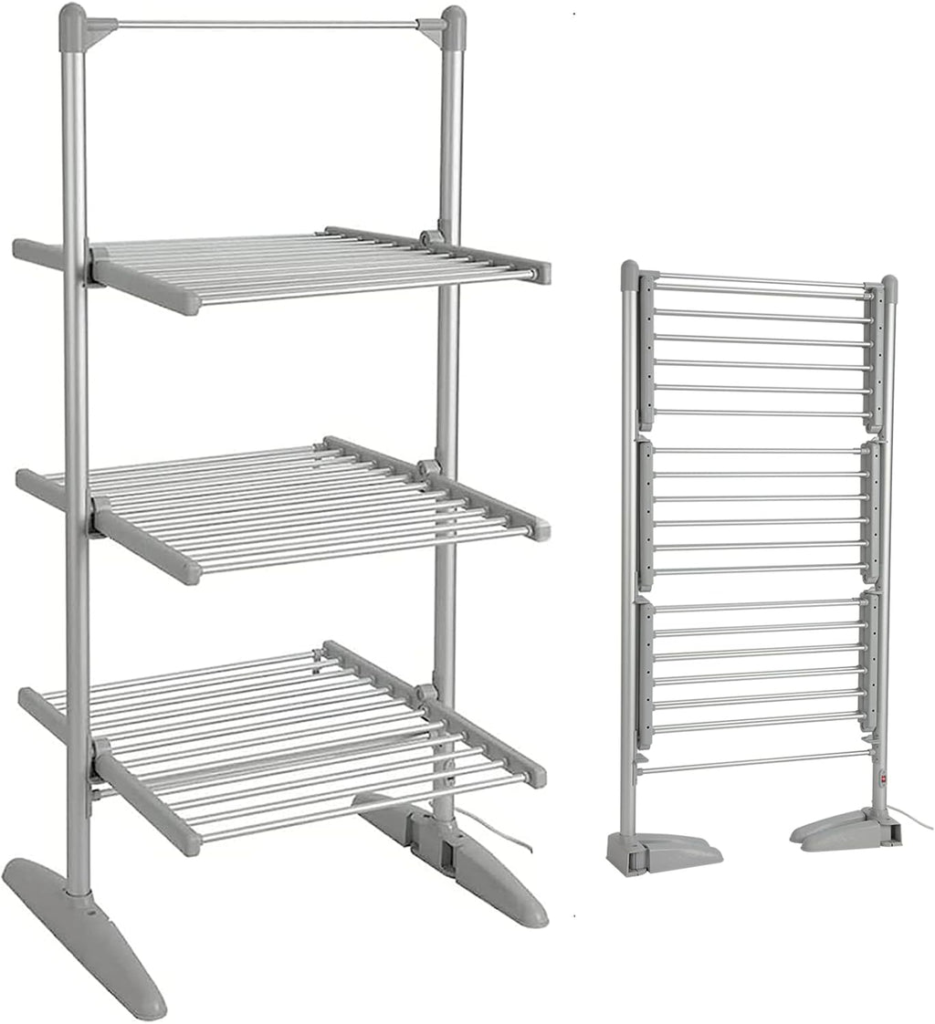 Heated Folding Electric Clothes Drying Rack A371
