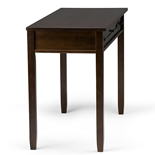 White 2 Drawer Solid Wood Desk V425385